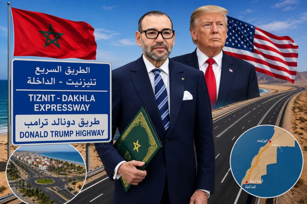 King Mohammed VI Names the Tiznit–Dakhla Expressway After Trump